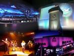 Montage of photos showing ShowMagic in a variety of applications